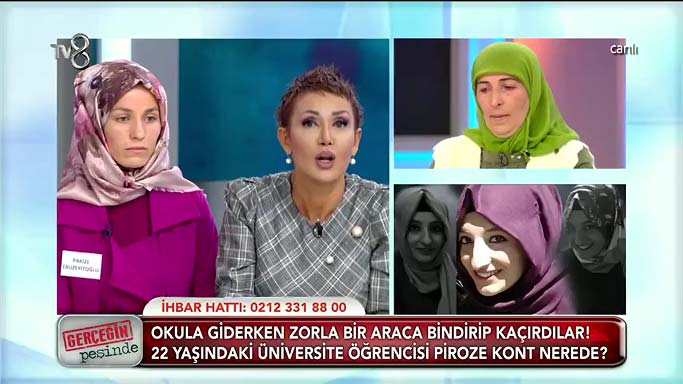 Van'da kaçırılan öğrenci Piroze Kont, Gerçeğin Peşinde programında bulundu 7