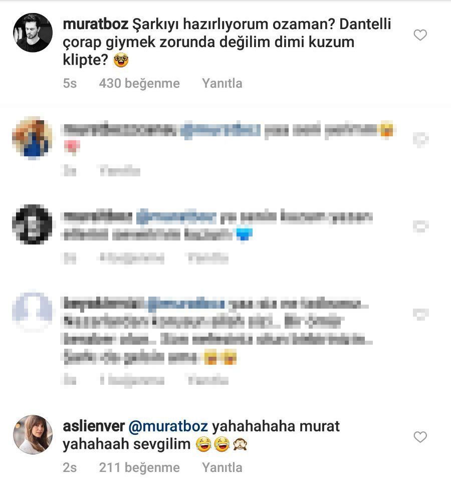Murat Boz'un korkusu, Aslı Enver'in dantelli çorapları! 7