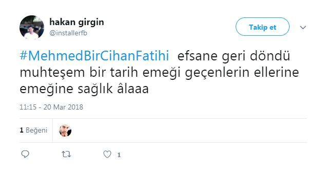 Mehmed Bir Cihan Fatihi, ilk bölümüyle olay oldu, dünya listesine girdi! 21