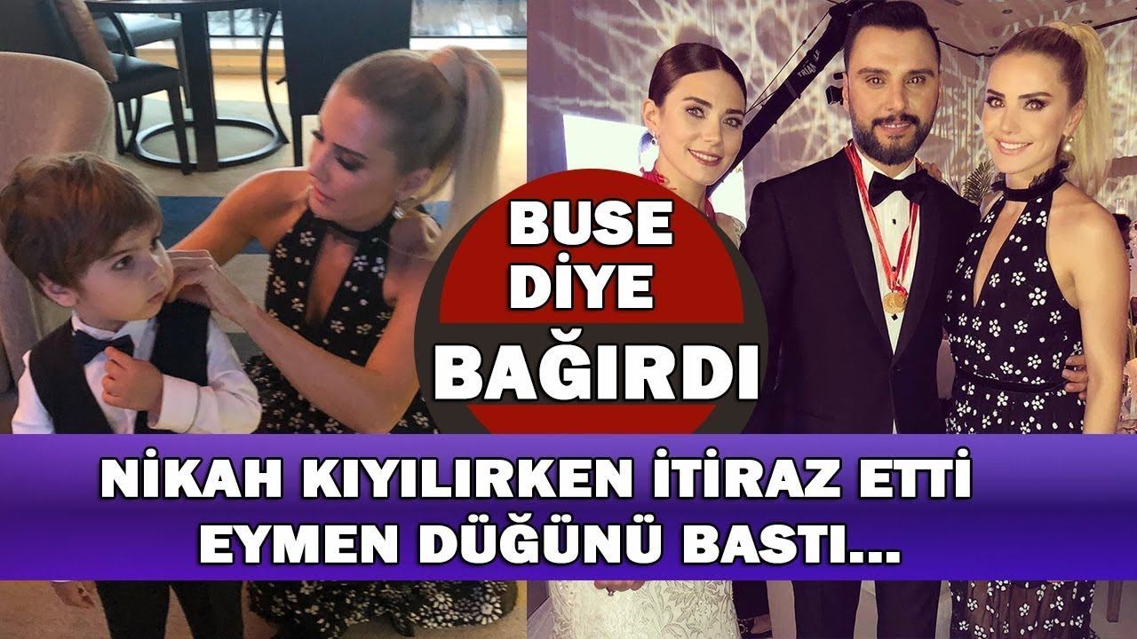 Düğünde Ece Erken'in Oğlu Buse Varol ve Alişan'ın Nikahına ...