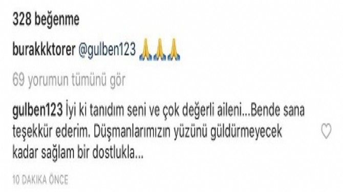 Gülben Ergen ile Burak Törer ayrıldı! Gülben'in açıklamasında 'düşmanlarımız' detayı dikkat çekti! 9