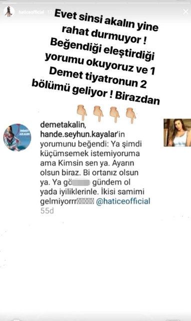 Demet Akalın ve Hatice kavgası magazin gündemini sarstı 12