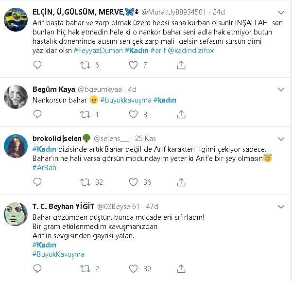 Sosyal medya kazan kaldırdı! Kadın dizisinde Bahar'ı yerden yere vurdular! 20