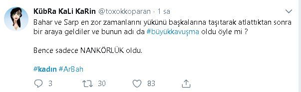 Sosyal medya kazan kaldırdı! Kadın dizisinde Bahar'ı yerden yere vurdular! 19