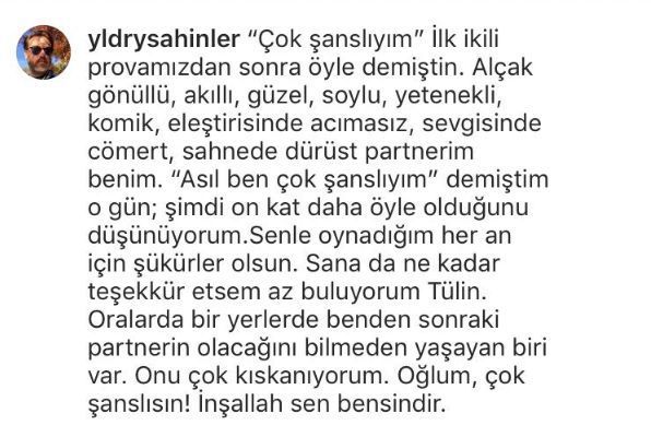 Yıldıray Şahinler, Ufak Tefek Cinayetler'den ayrılan partneri Tülin Özen'e sözleriyle herkesi çok şaşırttı! 11