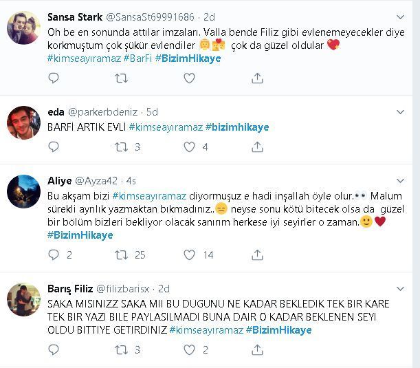 Bizim Hikaye dizisine bravo! Büyük sürprizi bir hafta boyunca kimseye çaktırmadı! 12