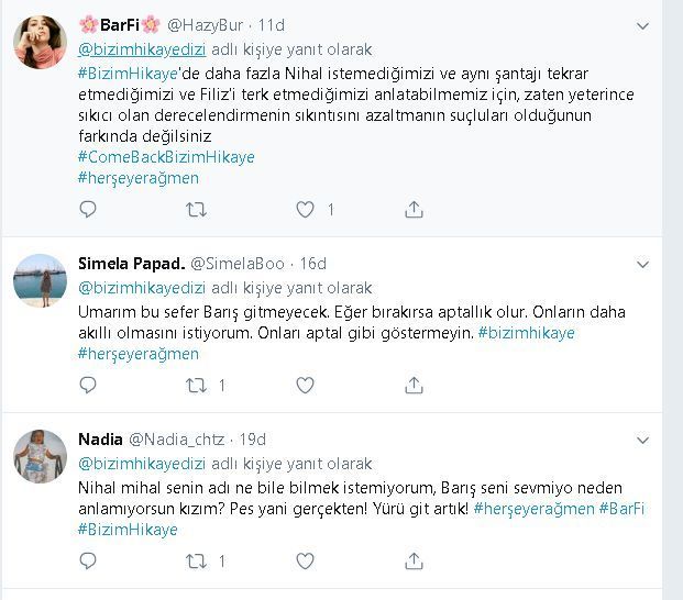 Yeter artık, biraz fazla olmadı mı? Bizim Hikaye dizisine izleyici kazan kaldırdı! 11