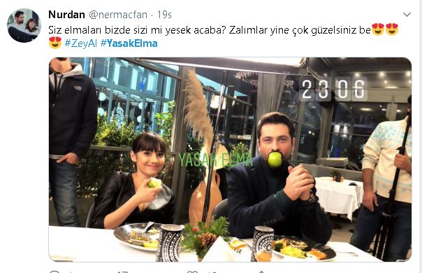 Sevda Erginci ve Onur Tuna, Yasak Elma'yı yeyip bir de poz verdiler! 15