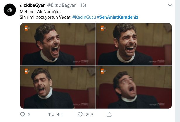 Sen Anlat Karadeniz'de böyle komedi görülmedi! Vedat bile dalgasını geçti! 21