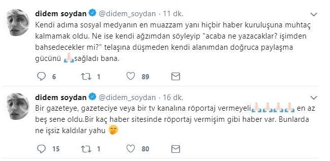 Didem Soydan, hakkında çıkan haberi yalanladı: Hiç röportaj vermedim! 9