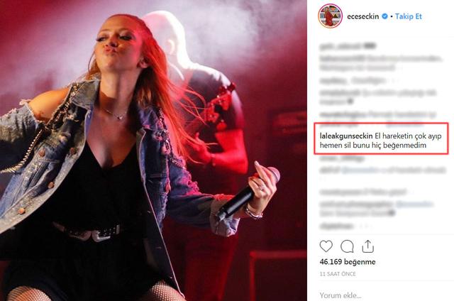 Şarkıcı Ece Seçkin bir hareket yaptı, annesi sosyal medyadan uyardı: Hemen sil! 8