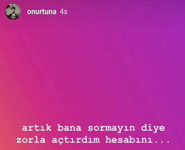 Yasak Elma'nın Alihan'ı Onur Tuna, kapattığı sosyal medya hesabını ısrarlar üzerine açtı 9