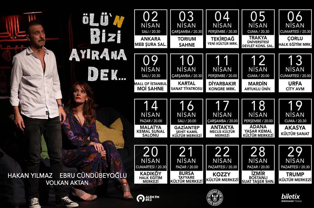 Ebru Cündübeyoğlu, Nisan ayını tiyatro ile dolu dolu yaşayacak 7