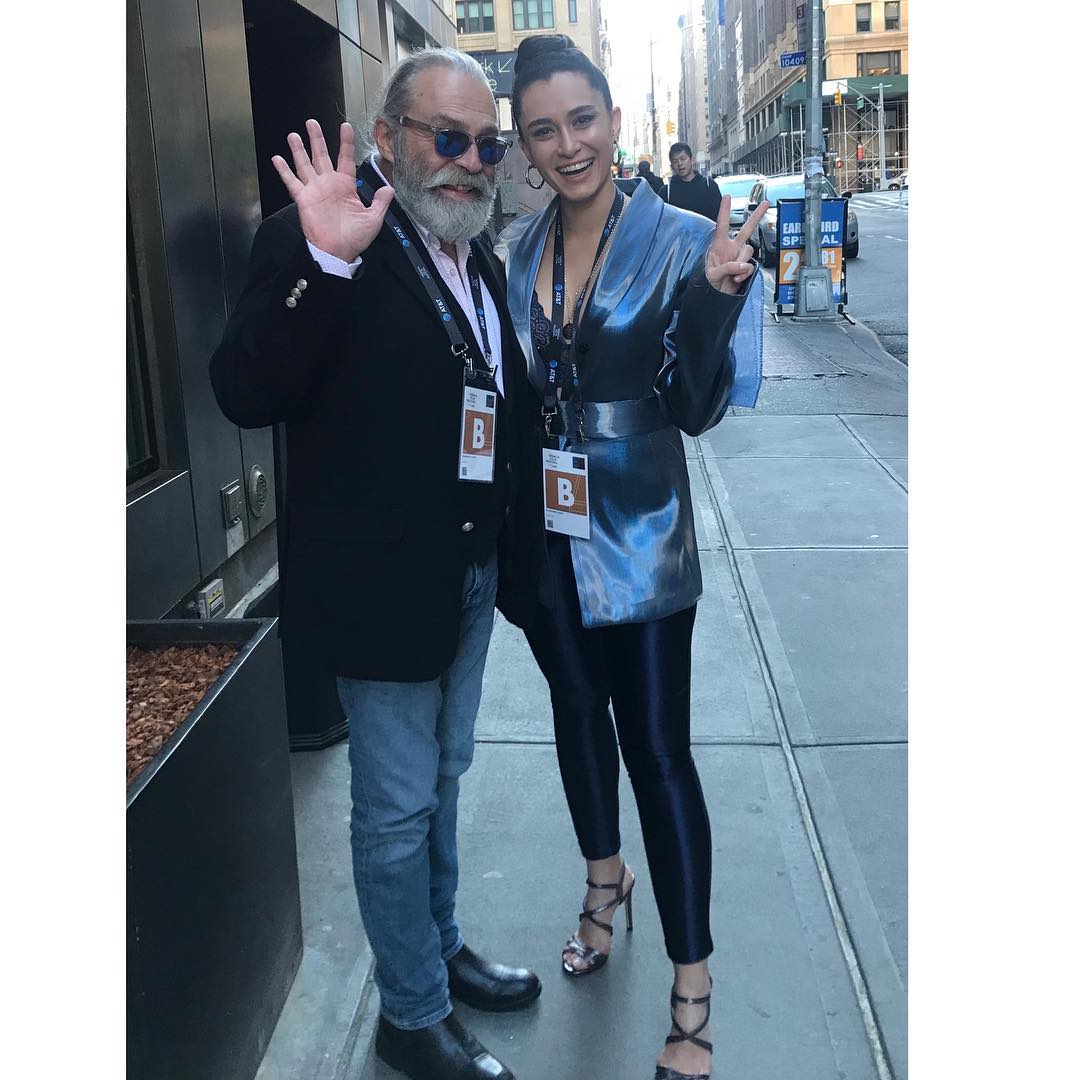 Haluk Bilginer ile Hande Doğandemir'den New York pozu! 7