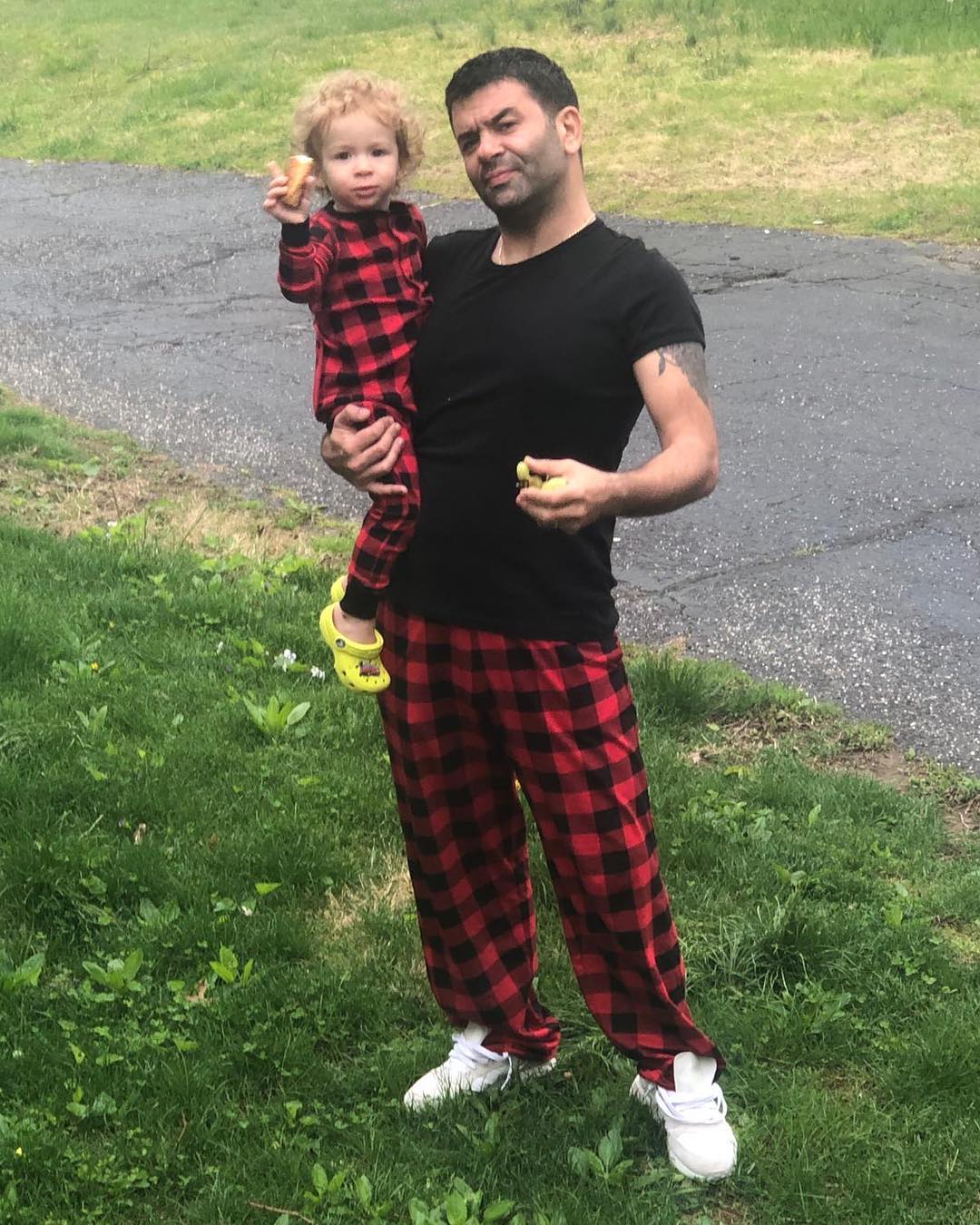 Bülent Şakrak ve oğlu Ali'nin pijama şirinliği 7