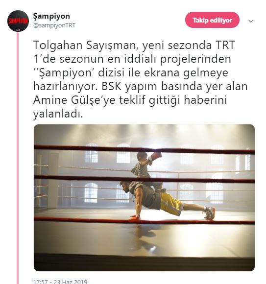 Tolgahan Sayışman'ın yeni dizisi için Amine Gülşe açıklaması! 9