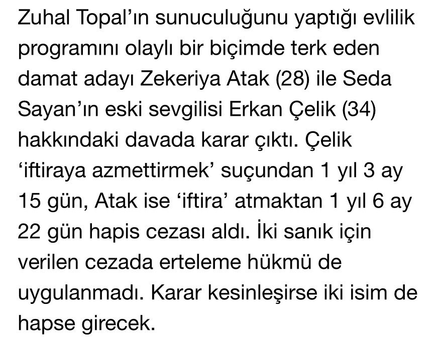 Zuhal Topal, Seda Sayan'ın eski sevgilisiyle ilgili karar sonrası konuştu: İşte böyle derslerini alırlar! 7