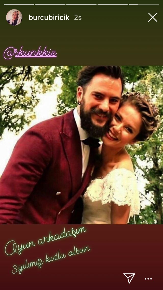 Burcu Biricik, 3. yıl dönümlerinde eşine böyle seslendi... 9