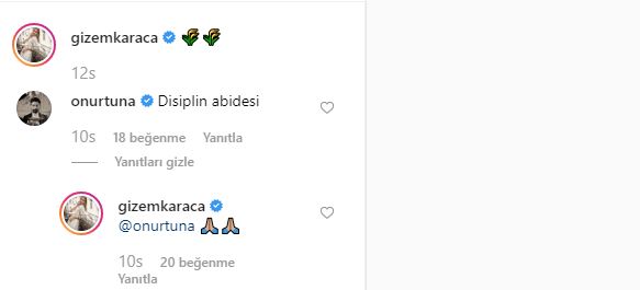 Onur Tuna, Gizem Karaca'nın bikinili pozuna bakın hangi yorumu yaptı! 8