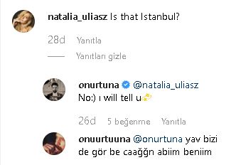 Yasak Elma'dan ayrılan Onur Tuna instagram paylaşımına yanıt verdi, takipçisi sitem etti! 8