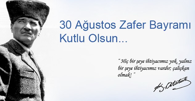 Ünlü isimlerden 30 Ağustos Zafer Bayramı Mesajları 44