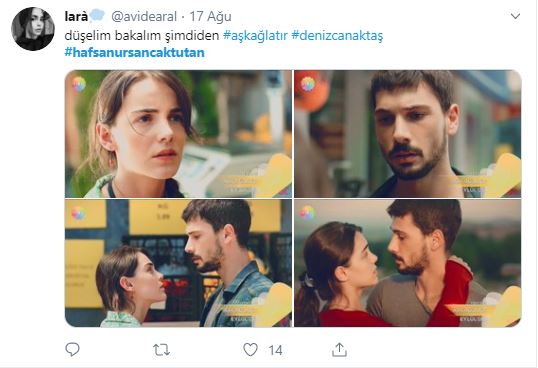 Aşk Ağlatır'da Hafsanur Sancaktutan ile Deniz Can Aktaş ateş gibi bir dizi çifti oldu! 13
