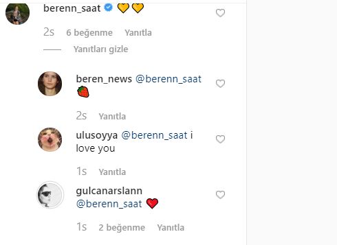 Beren Saat o fotoğrafa dayanamadı kalbini bıraktı! 8