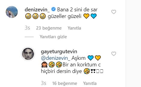 Gaye Turgut Evin ile eşi Deniz Evin'in sosyal medya romantizmi! 9