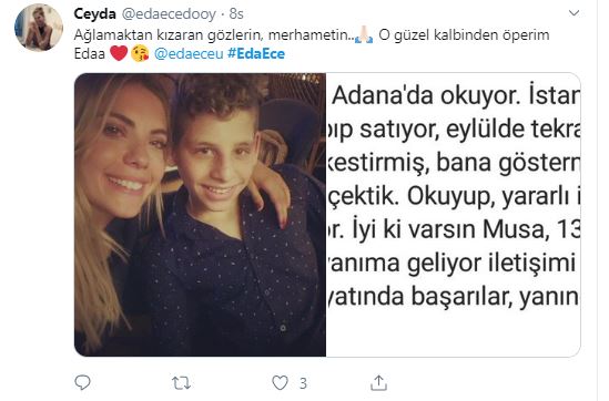 Yasak Elma'nın Yıldız'ı Eda Ece mesajıyla ağlattı sonra sildi! Herkes şaştı kaldı! 13