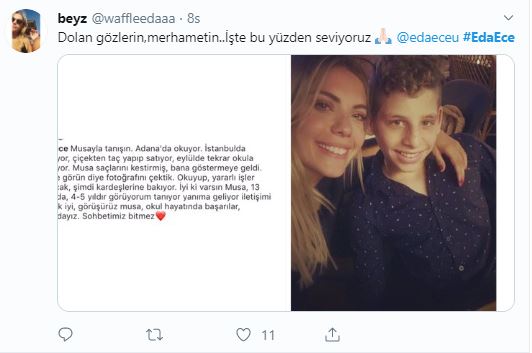 Yasak Elma'nın Yıldız'ı Eda Ece mesajıyla ağlattı sonra sildi! Herkes şaştı kaldı! 14