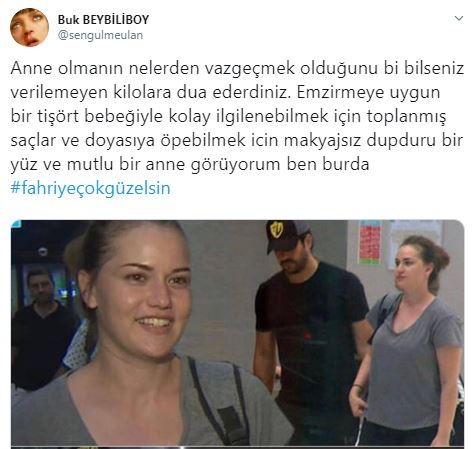 Burak Özçivit'ten eşi Fahriye Evcen'in kilolu haline aşk gibi yorum 29