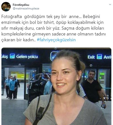 Burak Özçivit'ten eşi Fahriye Evcen'in kilolu haline aşk gibi yorum 27