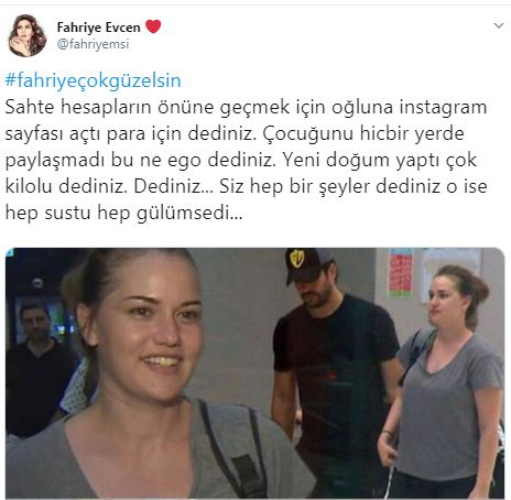 Burak Özçivit'ten eşi Fahriye Evcen'in kilolu haline aşk gibi yorum 25