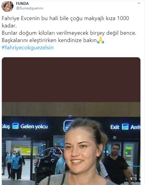 Burak Özçivit'ten eşi Fahriye Evcen'in kilolu haline aşk gibi yorum 20