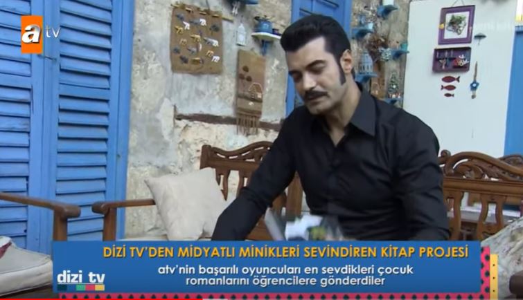 Hercai dizisi oyuncuları Midyat'ta çocuklarla buluştu, çok güzel anlar yaşandı! 11