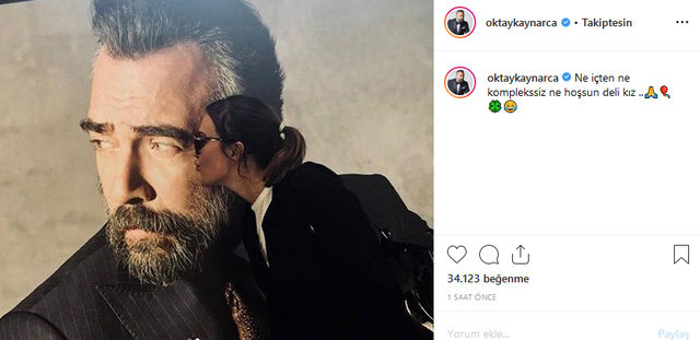 Oktay Kaynarca'dan eski rol arkadaşı Meryem Uzerli'ye 'ne hoşsun' göndermesi 9