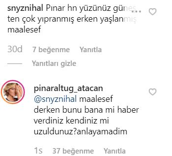 Pınar Altuğ, takipçilerine sosyal medyada fena ayar veriyor! 10