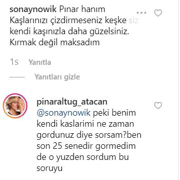 Pınar Altuğ, takipçilerine sosyal medyada fena ayar veriyor! 11