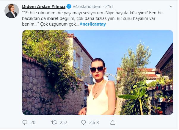 Neslican Tay'ın vefatı sonrası ünlülerden üzüntü dolu mesajlar! 26