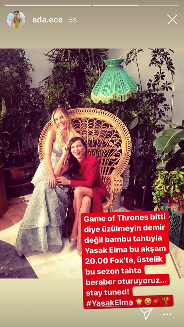 İlahi Eda Ece! Yasak Elma dizisine Game Of Thrones göndermesiyle güldürdü 9