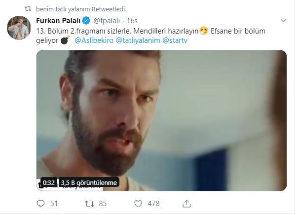 Furkan Palalı çok iddialı! Benim Tatlı Yalanım için mendilleri hazırlayın! 7