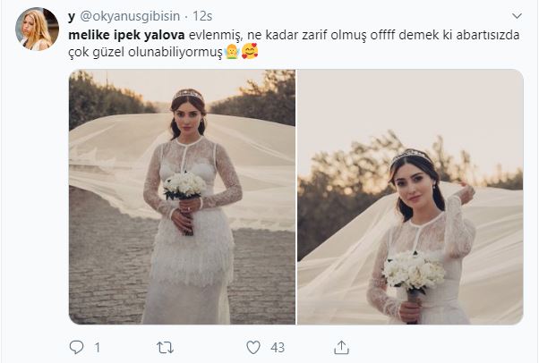 Melike İpek Yalova'nın düğünündeki o haline hayranları bayıldı! 10