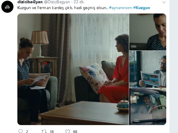 Bir dizi sarmalı daha! Kuzgun dizisi bombayı patlattı, izleyici resti çekti! Haydi geçmiş olsun! 17