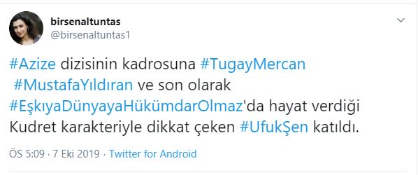 Kızım dizisinden sonra iki ünlü oyuncu Azize dizisinde buluştu! 13