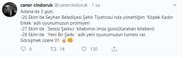 Caner Cindoruk'un Ekim ayında 3 önemli programı var! 7