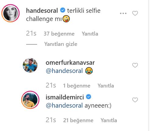 Hande Soral'dan eşi İsmail Demirci'ye sosyal medya desteği! 8