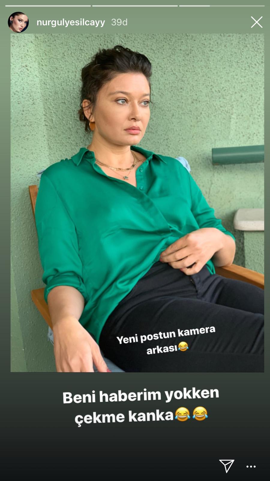 Nurgül Yeşilçay yeşillendi, hayranları kalplerini bıraktı! 9