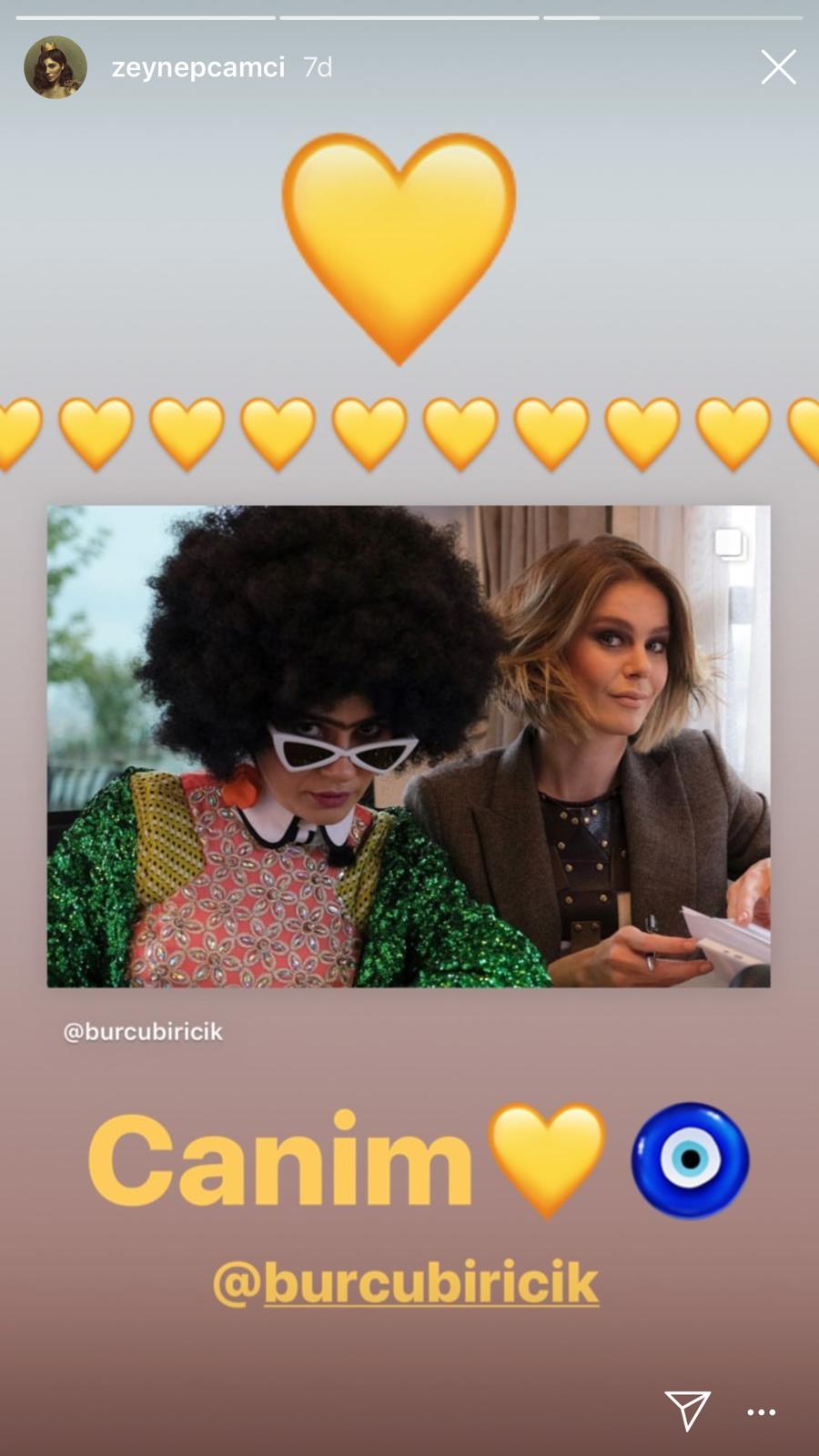 Zeynep Çamcı'dan Burcu Biricik teşekkürü! 7