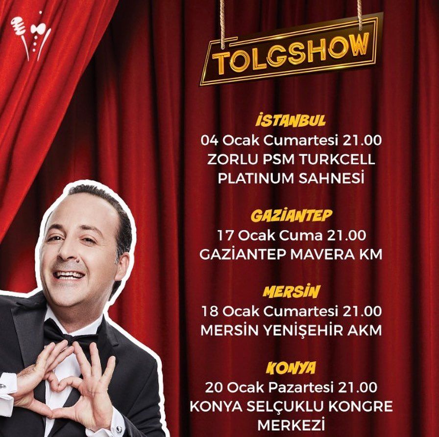 Tolga Çevik'in Tolgshow turne programı belli oldu! 7