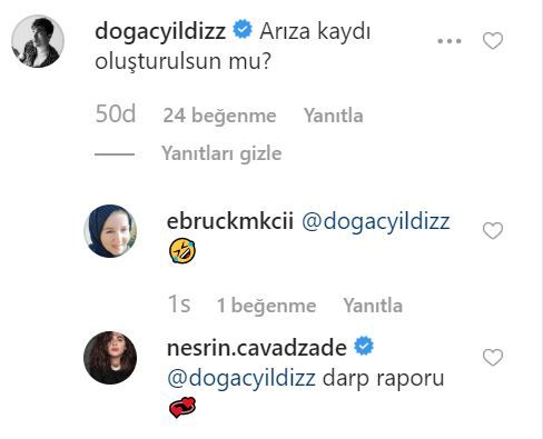 Nesrin Cavadzade ile Doğaç Yıldız arasında kısa paslaşmalar! 13